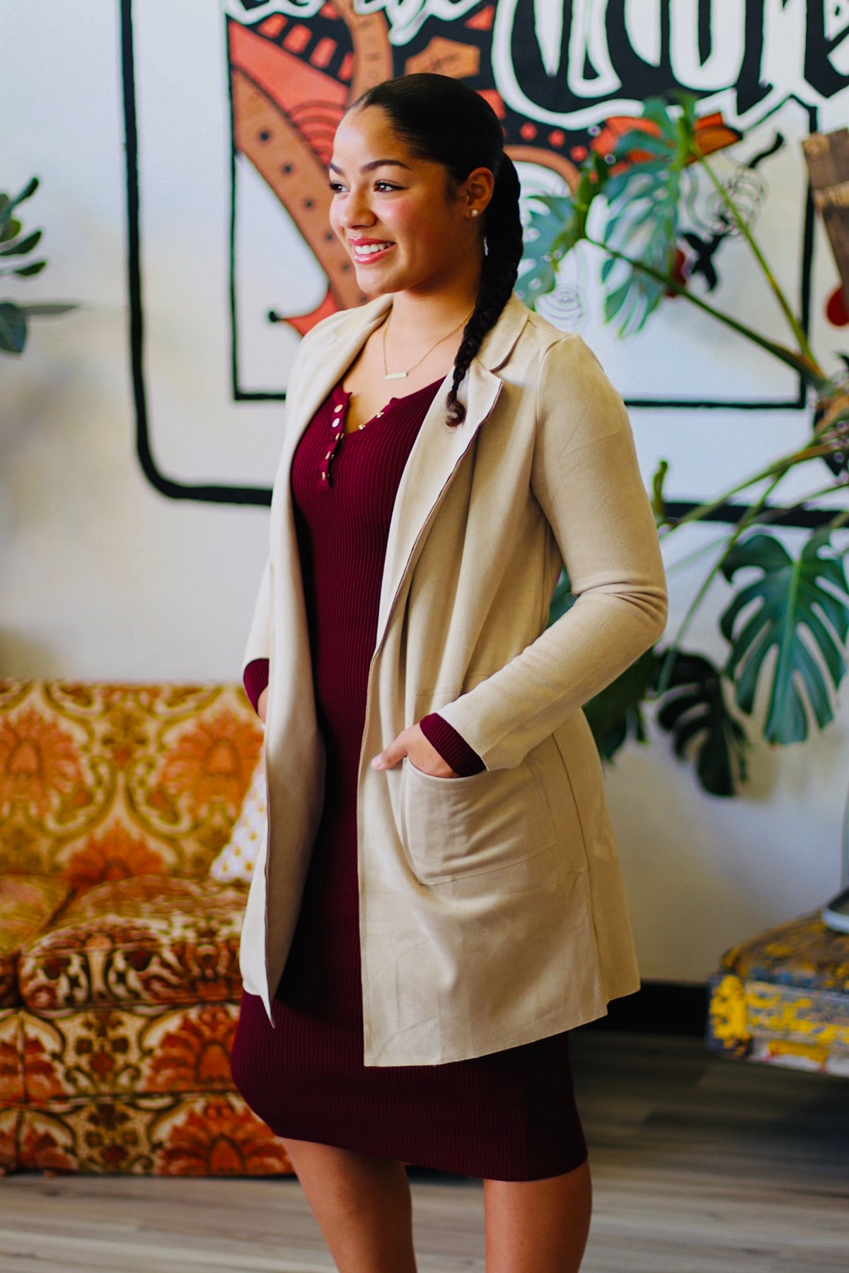 Autumn in New York Coat + Taupe