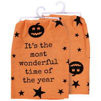 Wonderful Time Halloween Kitchen Towel