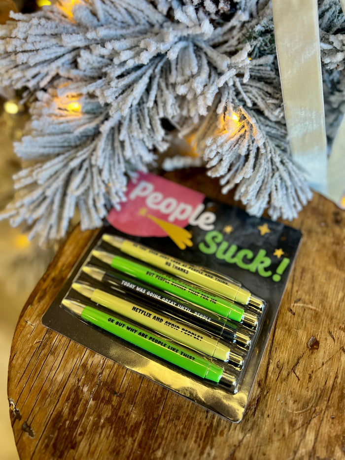 People Suck Pen Set