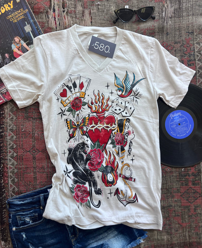 Traditional Tatts Graphic Tee