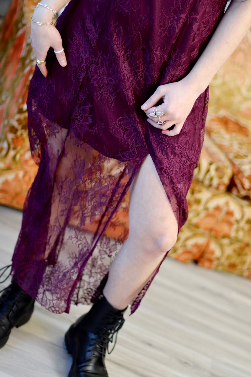 Wine & Dine Lace Dress