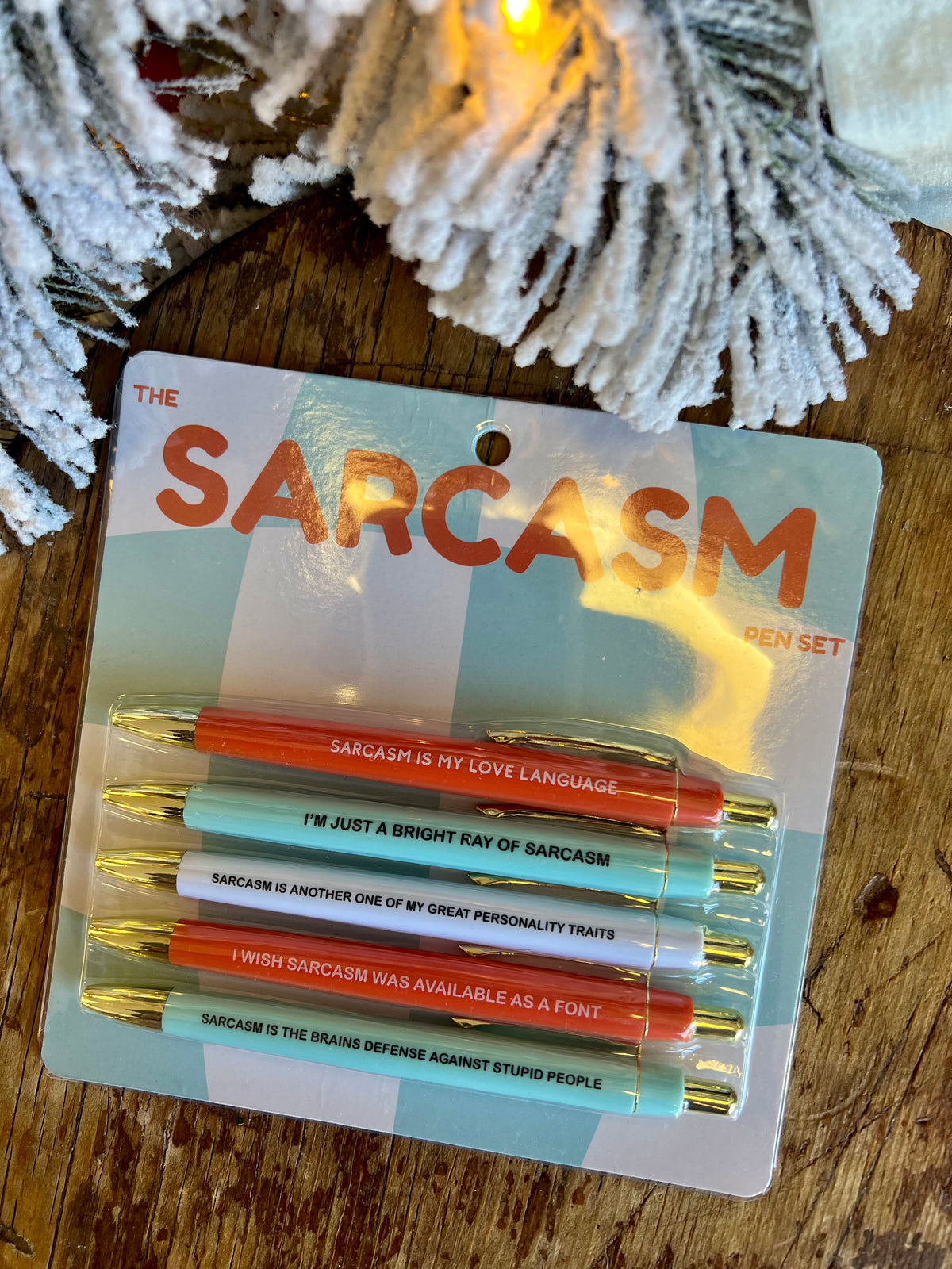 Sarcasm Pen Set