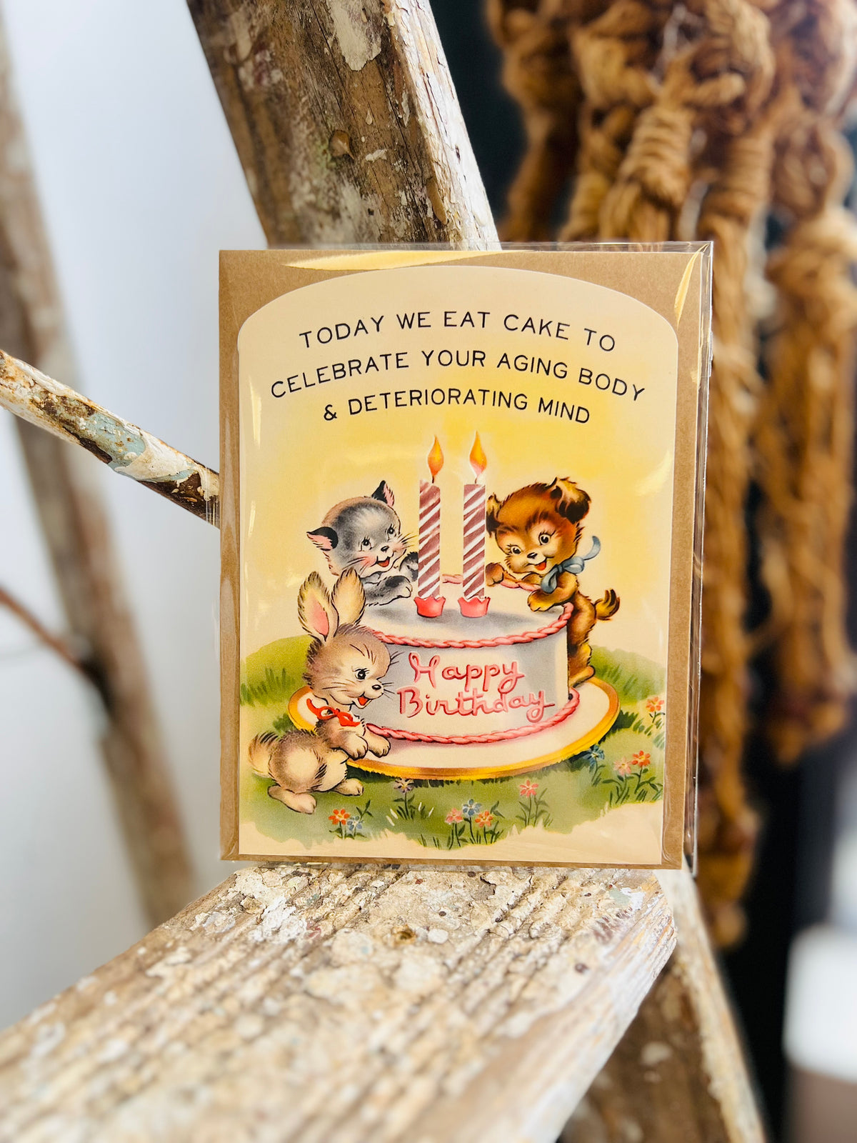 Today We Eat Cake Birthday Card