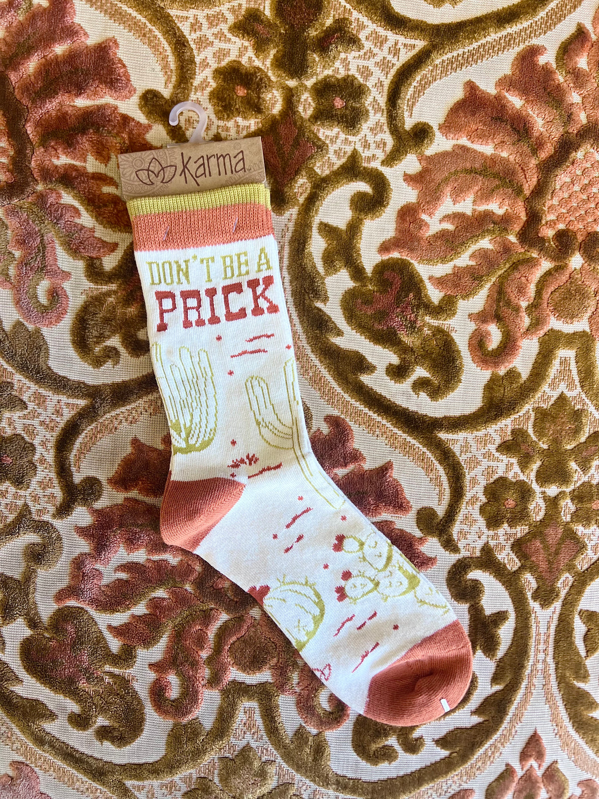 Don't Be A Pr*ck Crew Socks