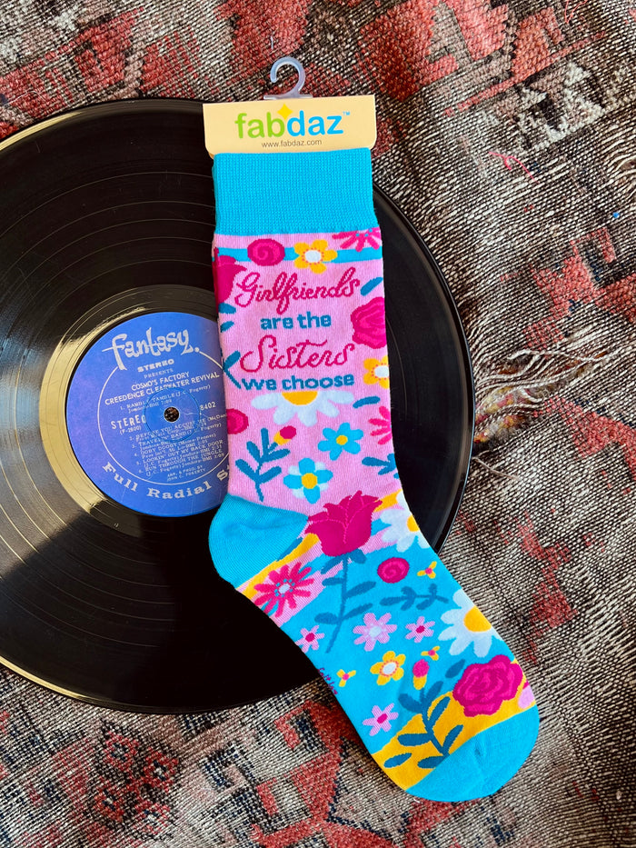 Sisters We Choose Crew Socks