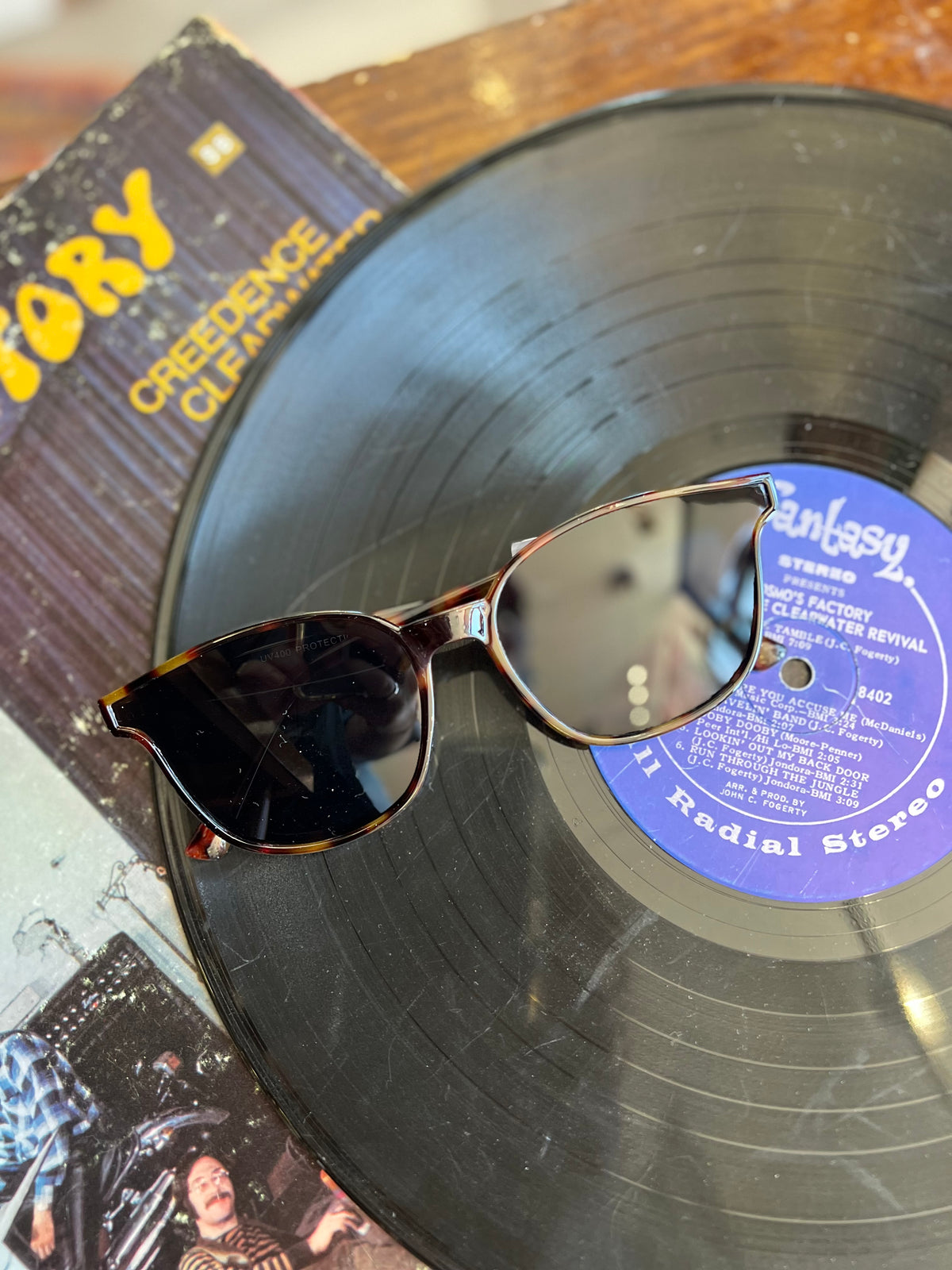 Acetate Classic Frame Sunglasses