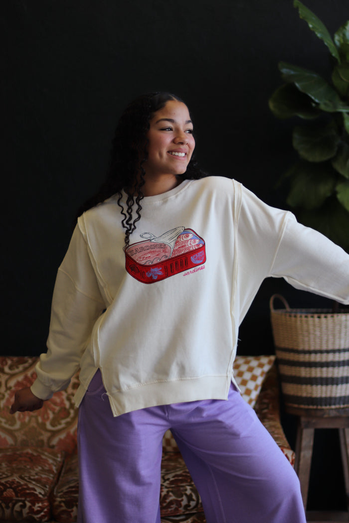 Oversized Sardine Pullover