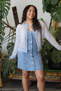 Ella Denim Button Down Mini Dress