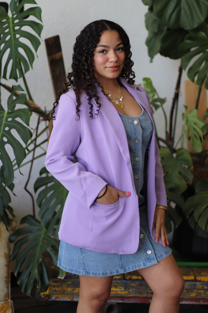 Hendrix Blazer + Lavender