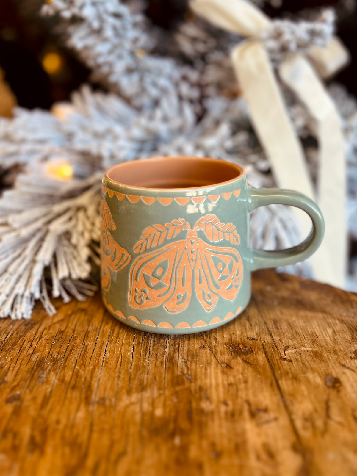 Moth Imprint Mug