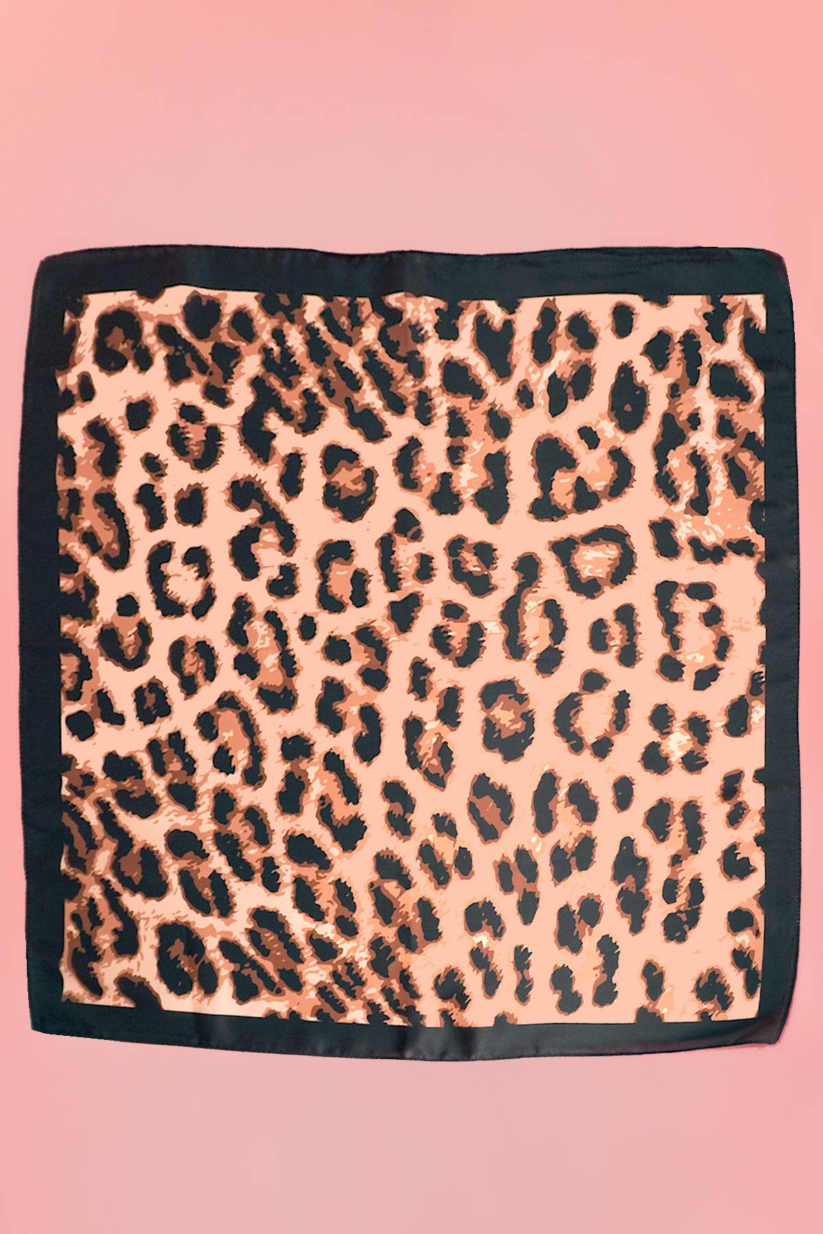Leopard Print Bandana Scarf