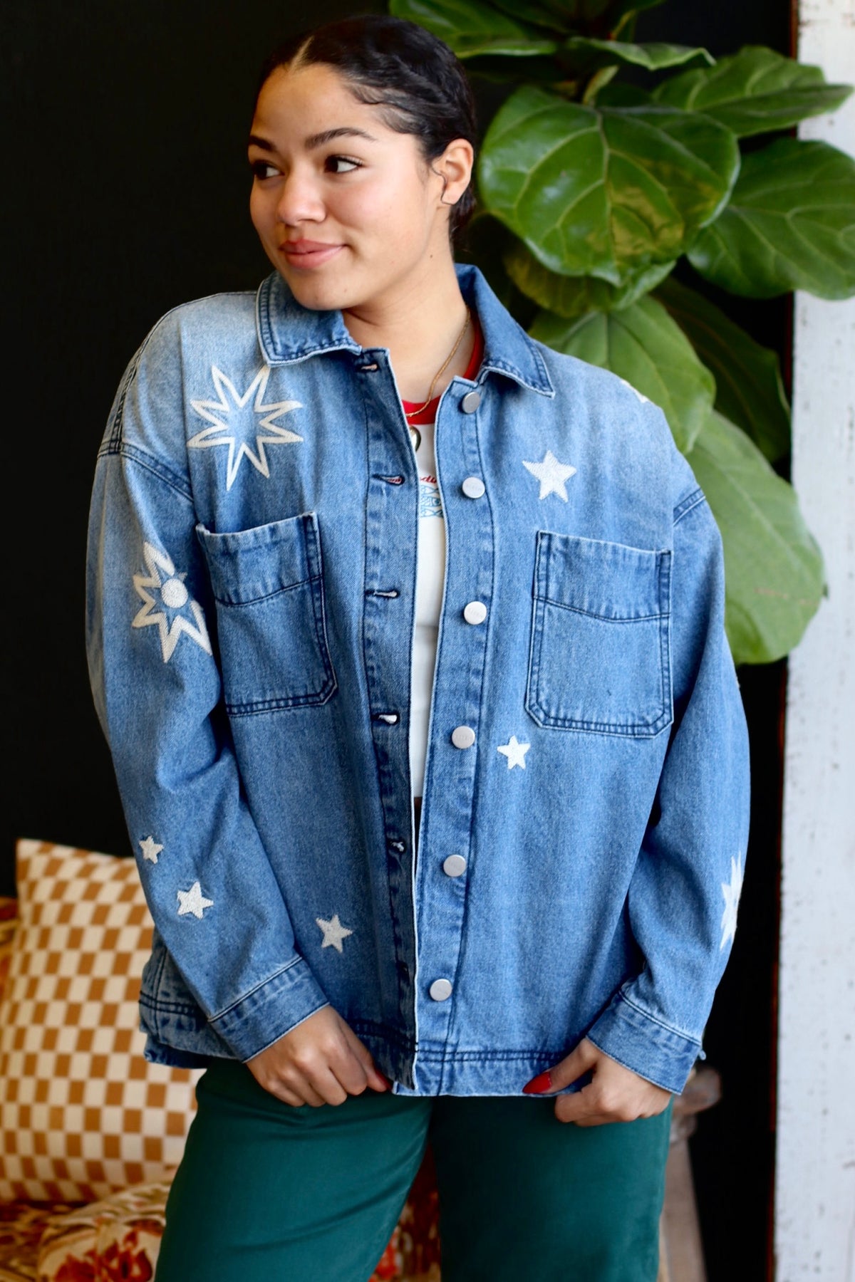 She's A Star Denim Jacket