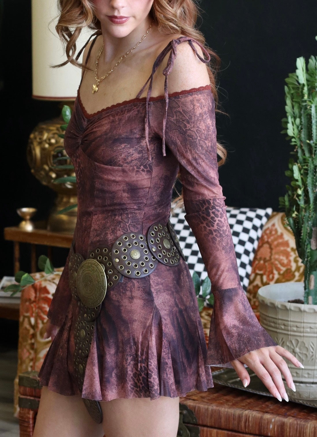 Prairie Pixie Mini Dress