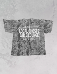 Camo Local Ghosts Bar & Lounge Boxy Cotton T-Shirt