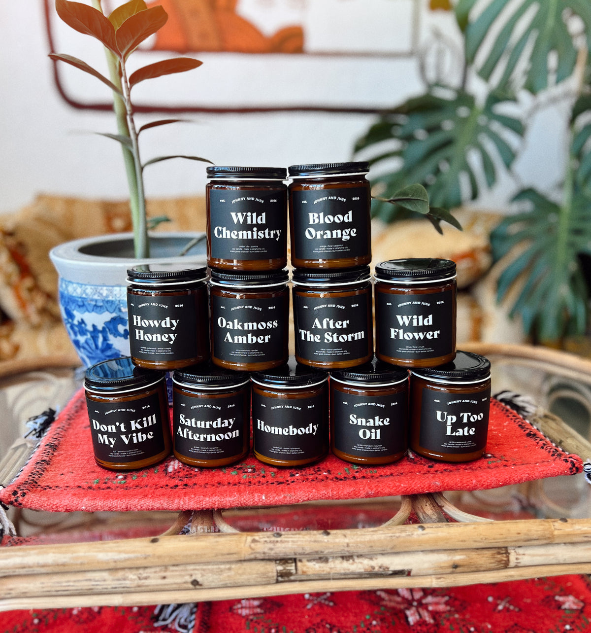 Oakmoss Amber 8oz Soy Candle