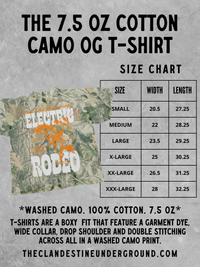 Mother Star Detail Camo Boxy Cotton T-Shirt