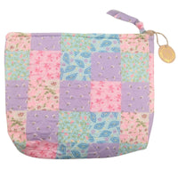 "Spring Garden" Quilted Cosmetic Bag