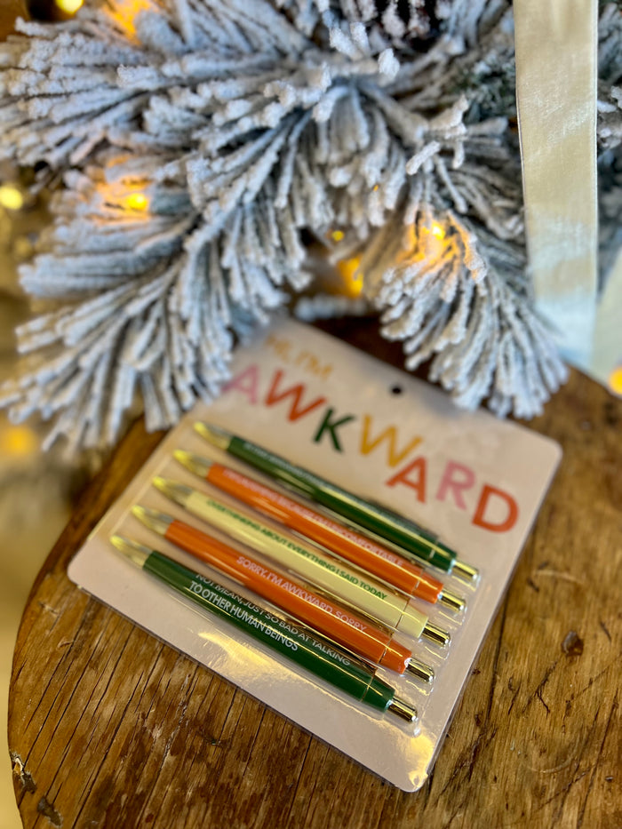 Awkward Pen Set