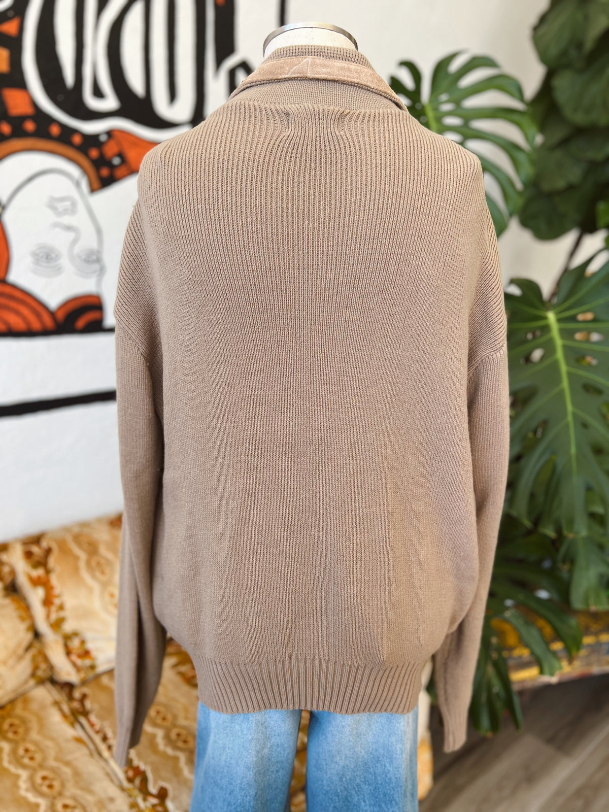 Vault Vintage | Sears Suede Sweater 2XL