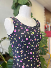 Vault | Black Floral Dress 7/8