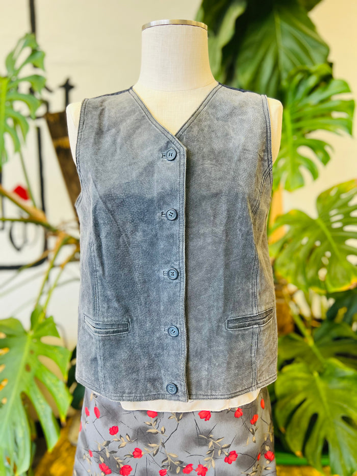 Vault | Blue Suede Vest Medium