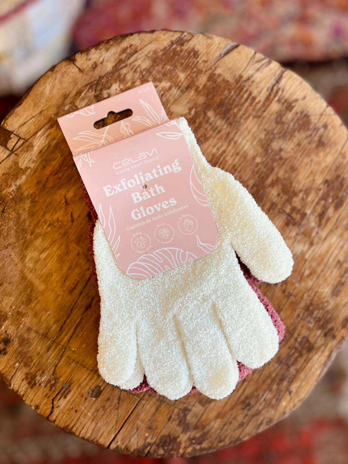 2pc Exfoliating Bath Gloves