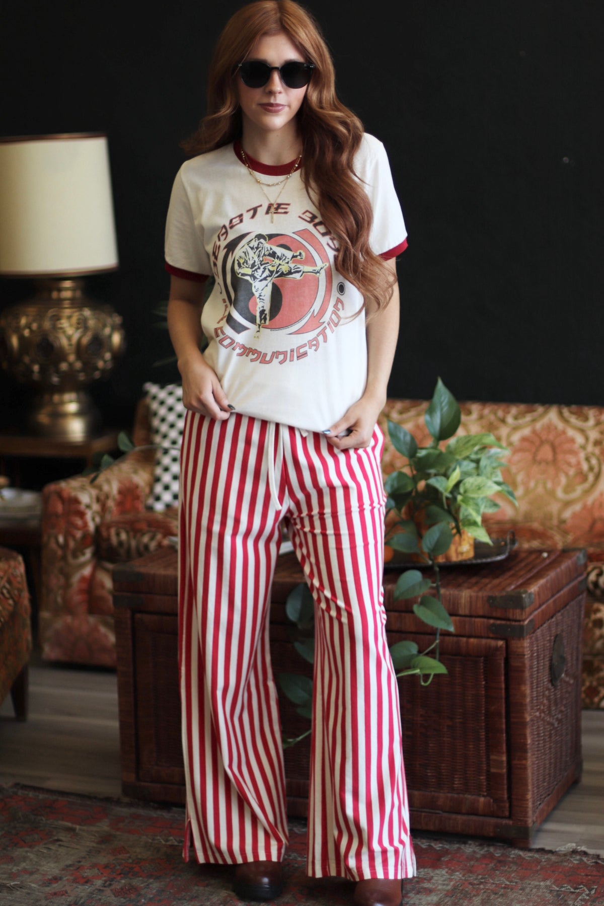 Stella Stripe Pants + Ruby