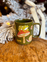 Mushroom Green Studio Mug
