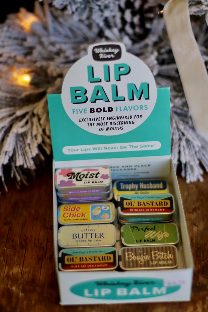 Funny Lip Balm Tins + Choose Yours