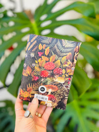 A6 Mini Vegan Leather Hardcover Daily Planner