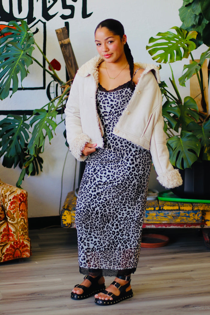 Penny Lane 2.0 Faux Fur Coat in Cream