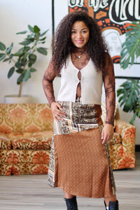 Tis Autumn Sweater Vest + Beige