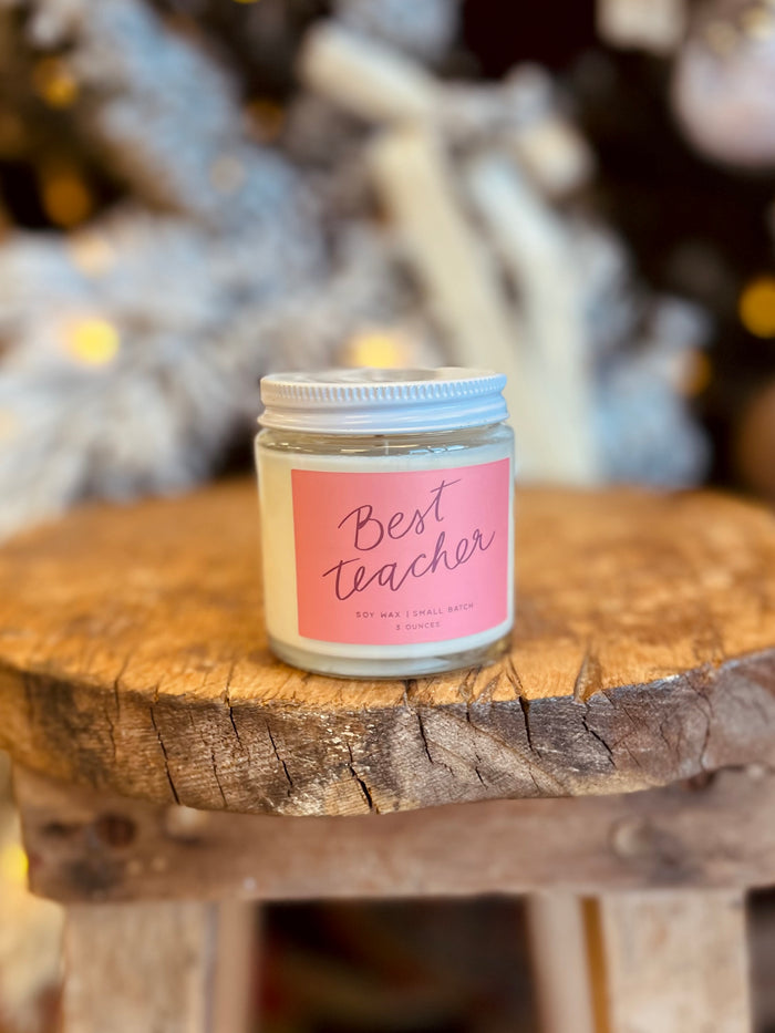Best Teacher Candle 3oz