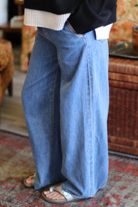 Kylie Drawstring Denim Pants