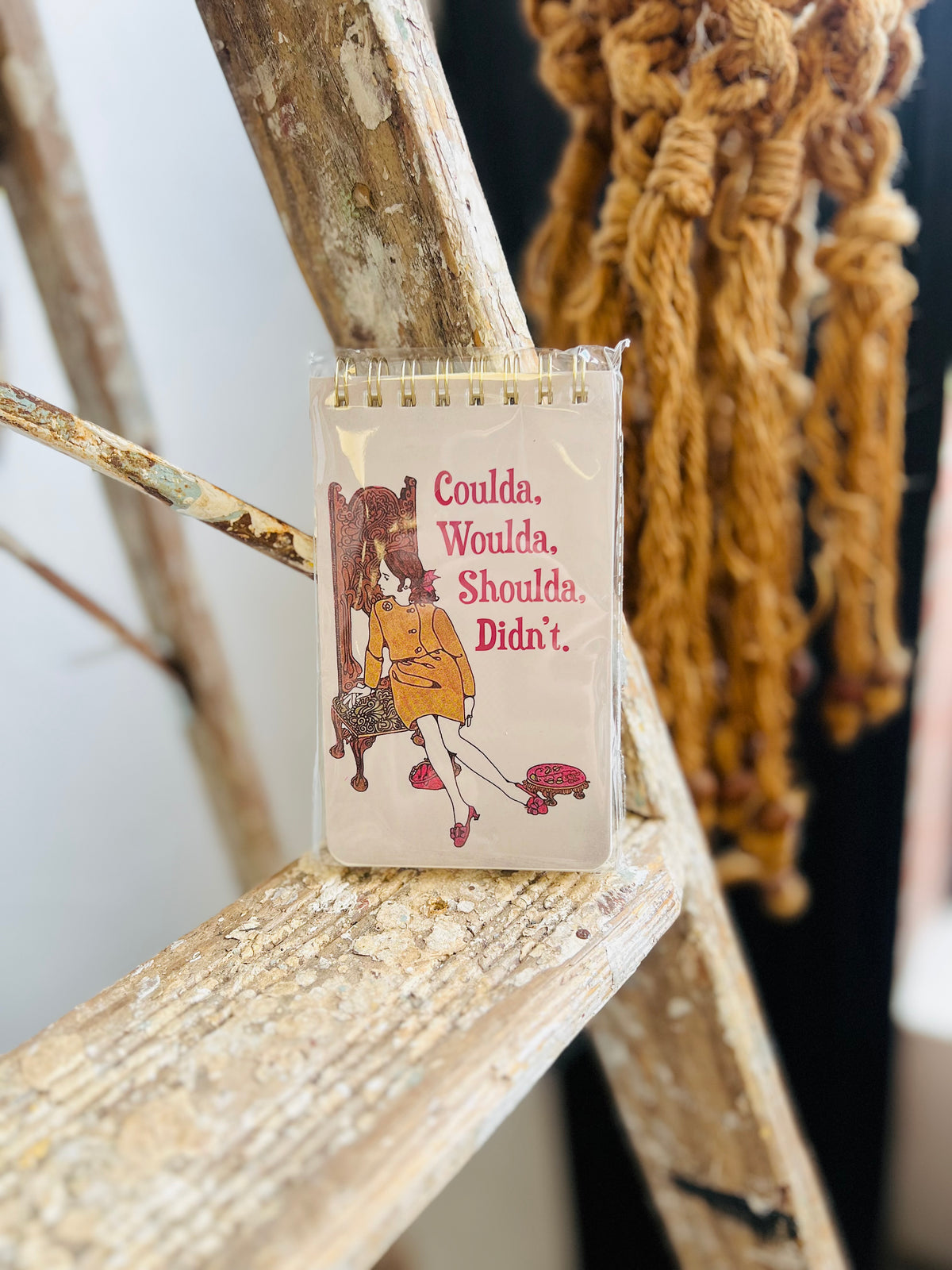 Coulda, Woulda 3x5 Spiral Notepad