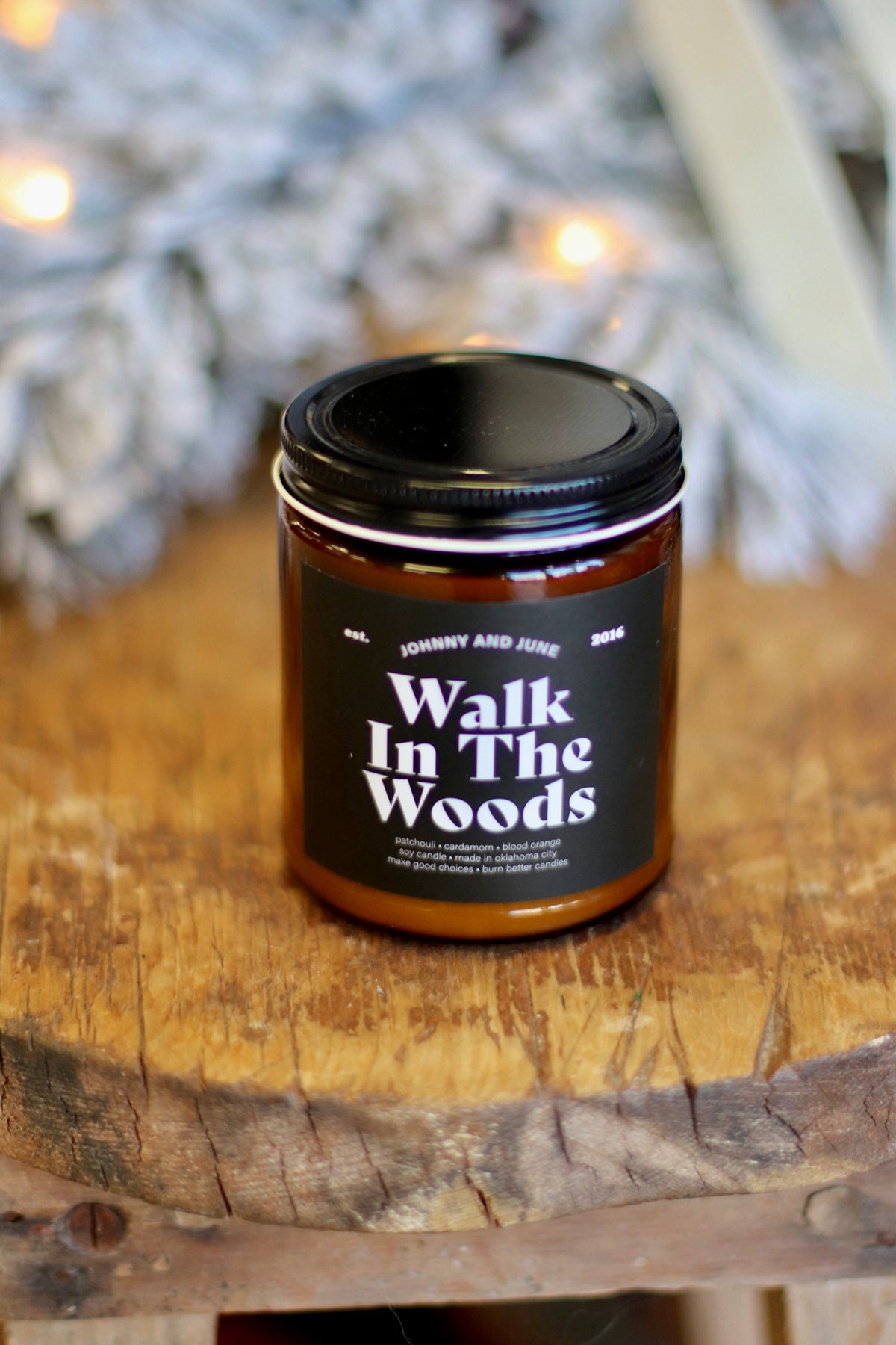 Walk In The Woods 8oz Soy Candle