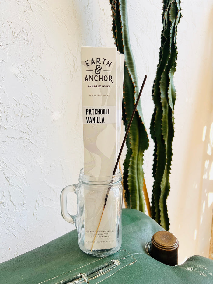 Patchouli Vanilla Hand Dipped Incense