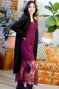 Wine & Dine Lace Dress