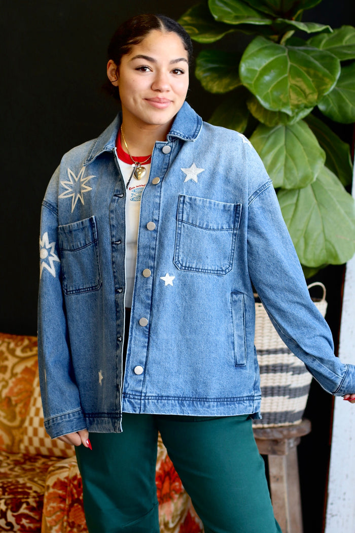 She's A Star Denim Jacket