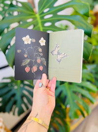 A6 Mini Passport Notebook Forest Flowers