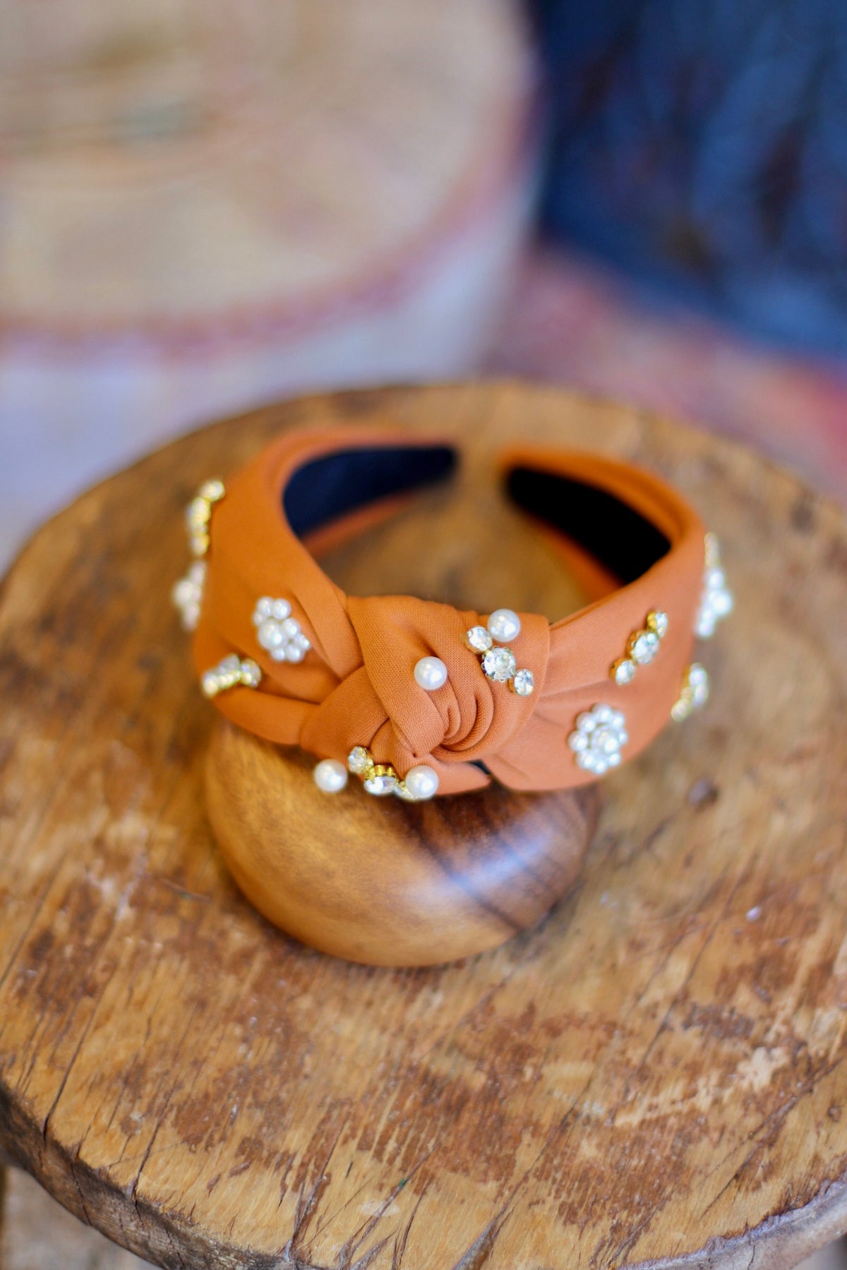 Caramel Pearl Headband