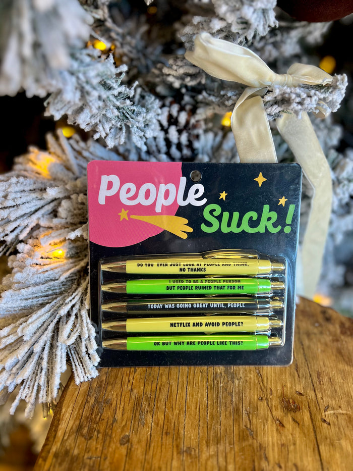 People Suck Pen Set