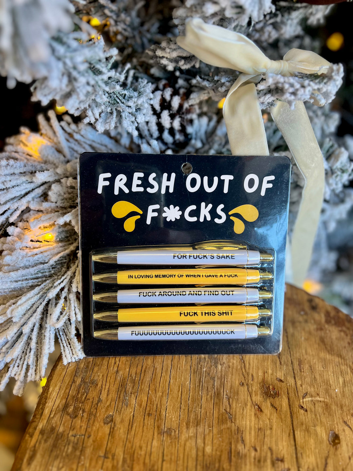 Fresh out of F*cks Pen Set