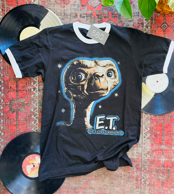 E.T. Ringer Tee - Black