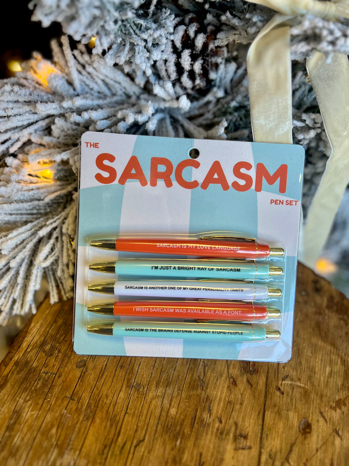 Sarcasm Pen Set
