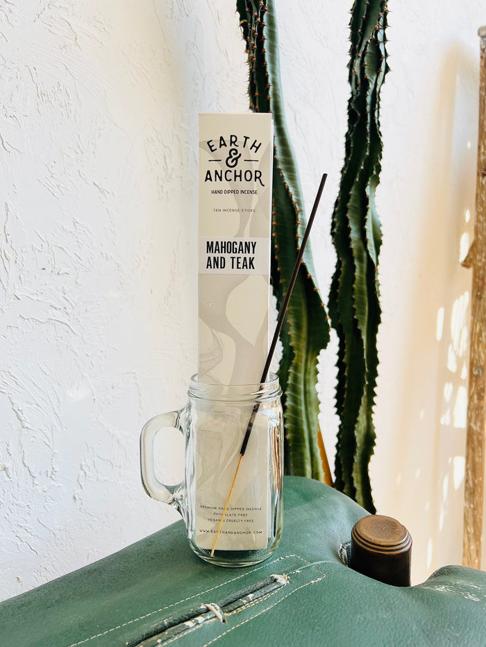 Mahogany & Teak Hand Dipped Incense