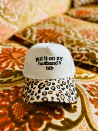 Husbands Tab Hat + Leopard