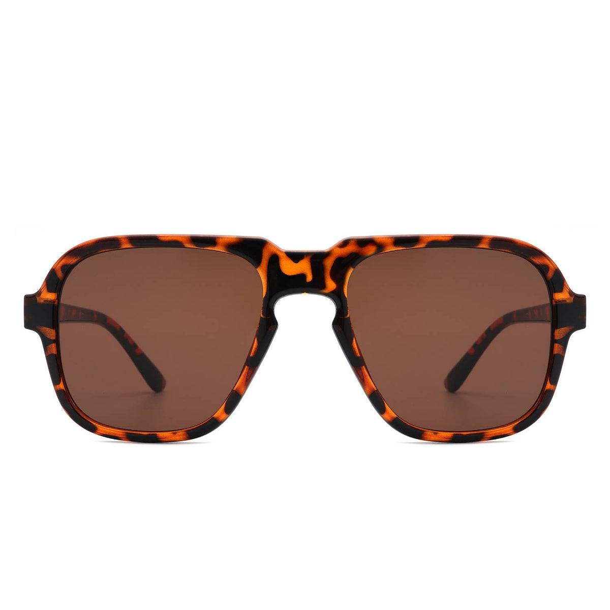 Retro Square Fashion Style Aviator Sunglasses
