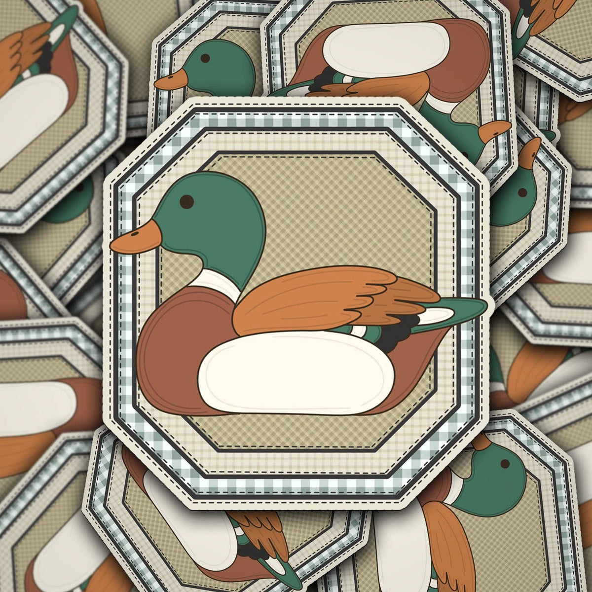 Mallard Duck 90's Country Sticker