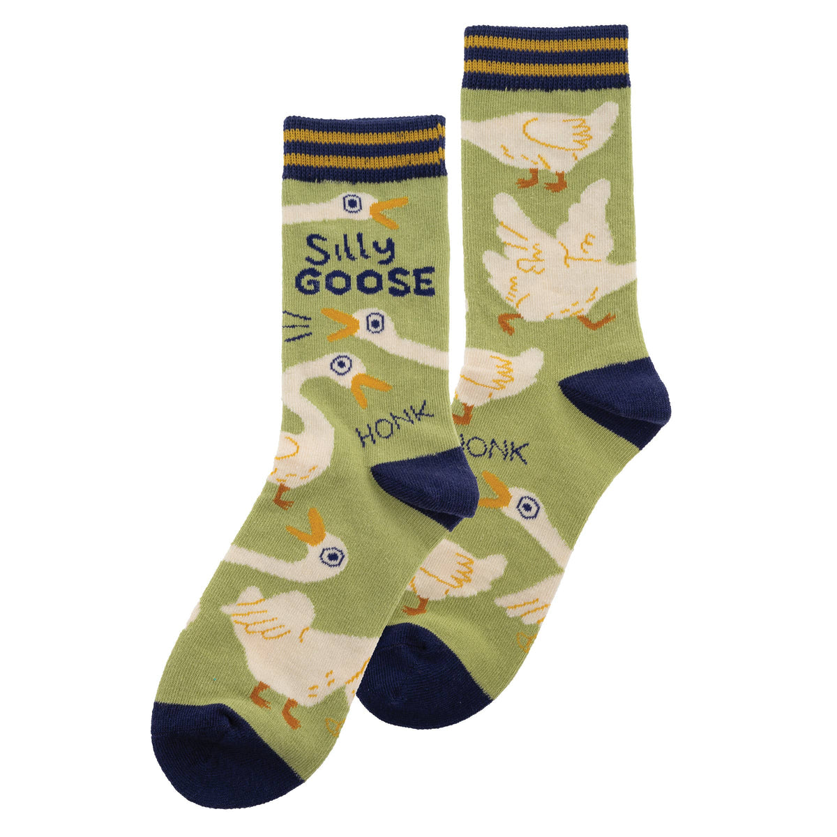 Silly Goose Crew Socks